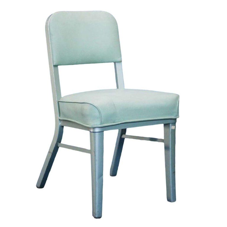 Set of Four Steelcase Industrial Tanker Chairs
