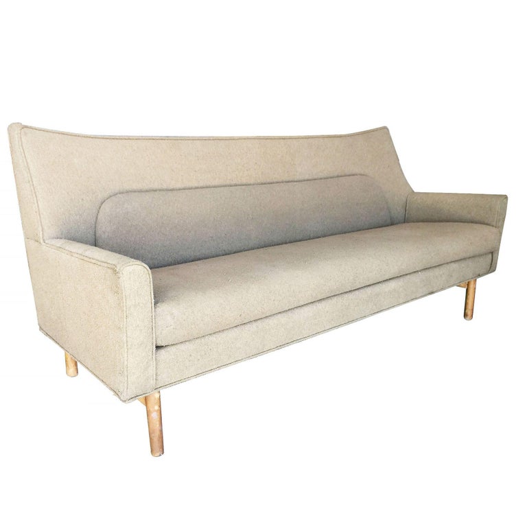 Paul McCobb "Pagoda" Style Arched Wing Sofa
