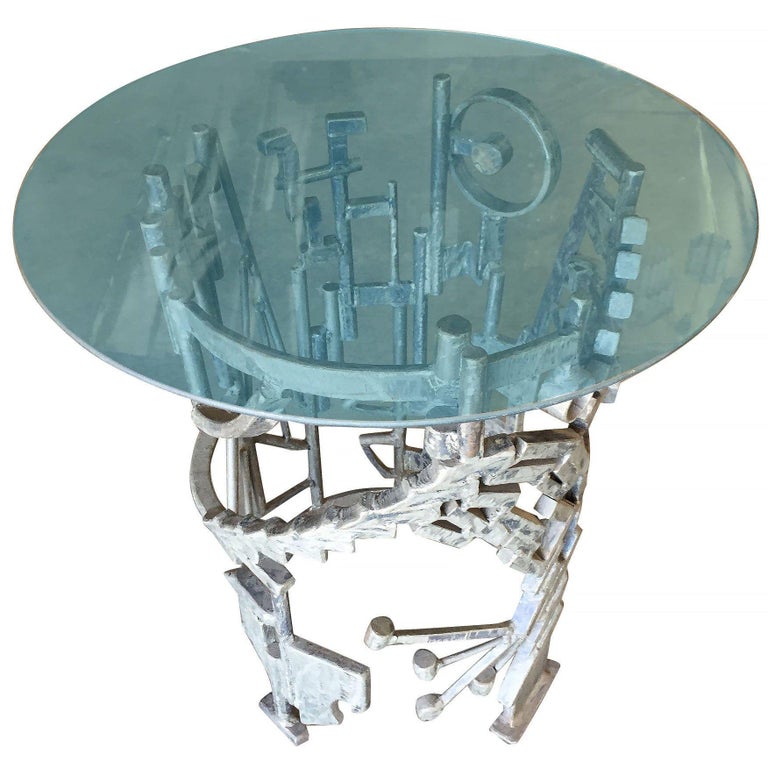 Adrian Pearsall Inspired Brutalist Sculptural Side Table