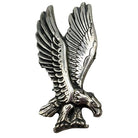 1980s Sterling Silver American Bold Eagle Lapel Pin Badge