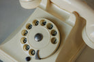 White Bakelite PTT Telephone by Ericsson