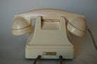 White Bakelite PTT Telephone by Ericsson