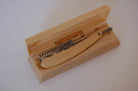Antique 1920s Durham Duplex Straight Razor French Ivory Celluloid