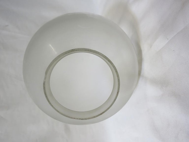 Small Vintage Gumdrop Ceiling Glass Globe Pendant