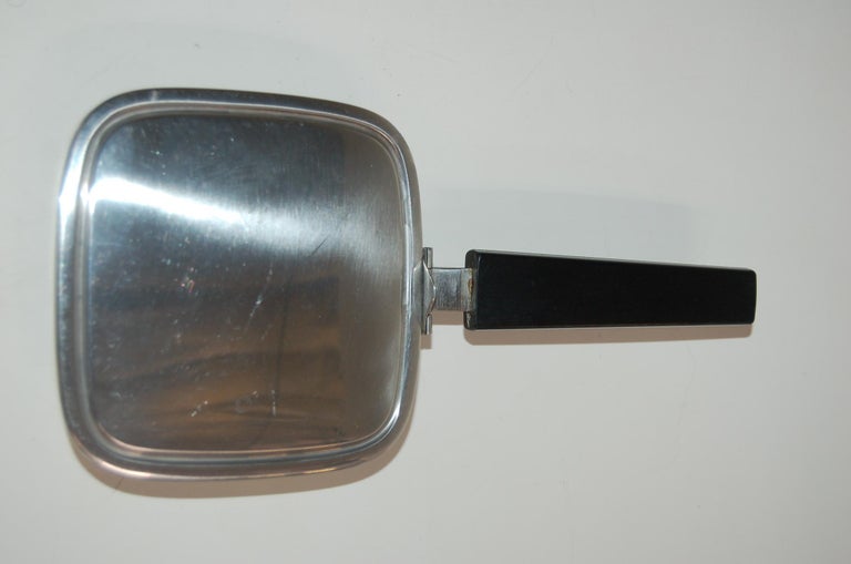 Stainless Steel Crumb Catcher Ashtray Butler Bakelite Handle Made in Sweden