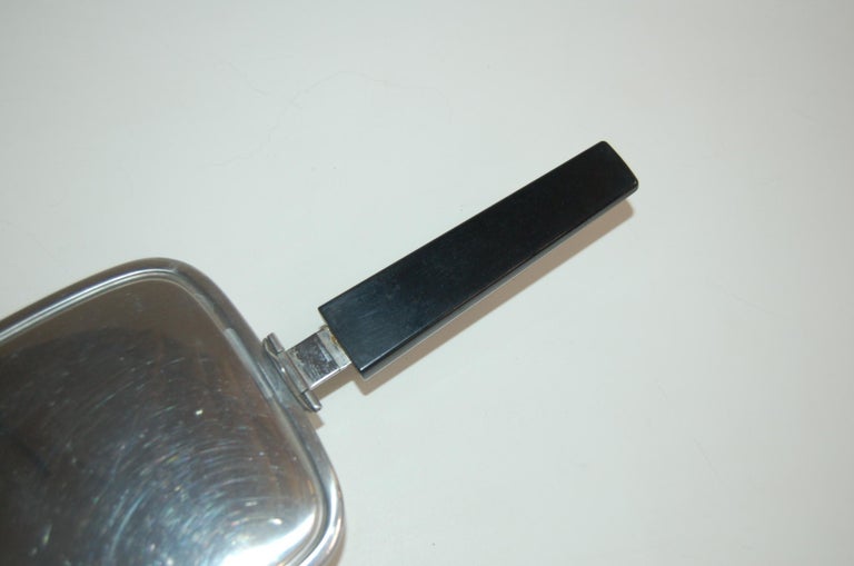 Stainless Steel Crumb Catcher Ashtray Butler Bakelite Handle Made in Sweden