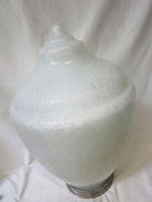 Tall Art Deco Acorn Ceiling Glass Globe Pendant