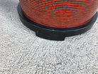 Two-Tone Cubist Style Round Side Table