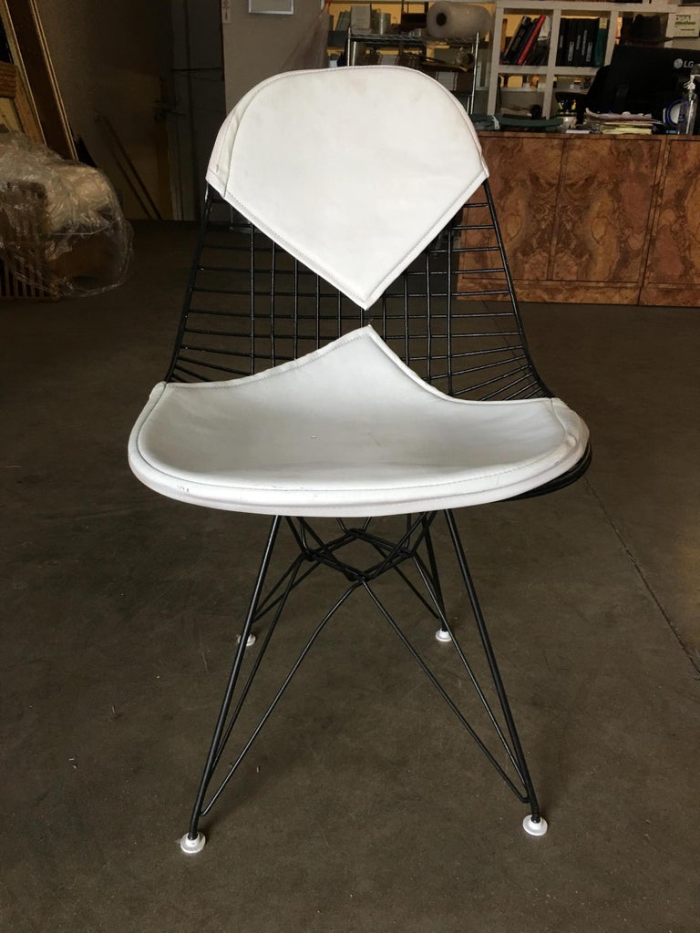 Charles Eames Orange DKR Bikini Chair for Herman Miller, Set of Four