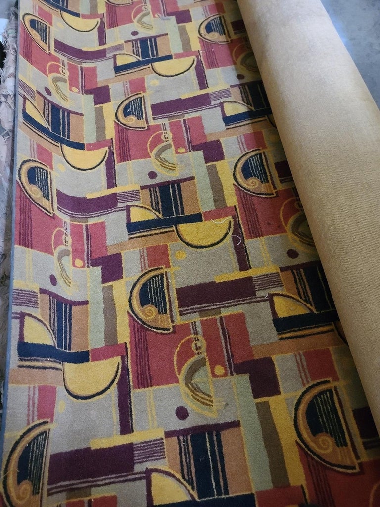Large Art Deco Style Area Rug