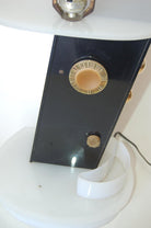 Rare Midcentury Lucite Radio Table Lamp by Moss Lighting