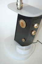 Rare Midcentury Lucite Radio Table Lamp by Moss Lighting