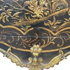 19th Century French with Brass Encroûtement Bombe Shaped Chinoiserie Commode