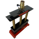 Mid-Century Modernist Torii Arch Mixed-Media Table Lamp