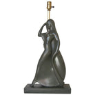 Flowing Female Figure Ceramic Table Lamp by Haruil