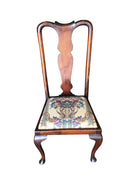 Pre-War Mahogany Art Deco Era Dining Room Chair Set of Four