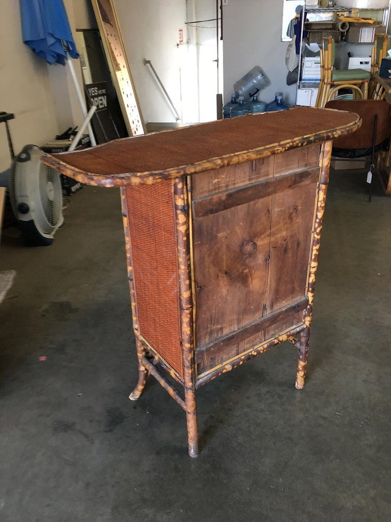 Aesthetic Movement Tiger Bamboo Bat Wing Bar