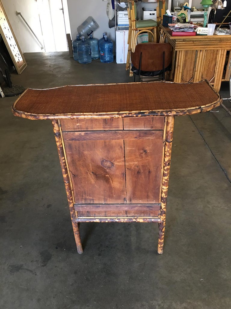 Aesthetic Movement Tiger Bamboo Bat Wing Bar