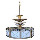 Grand Hollywood Theater 32 Light Chandelier with Palm Motif