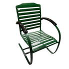 Mid-century Steel Springer Rocking Outdoor Patio Chair , Pair