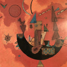 Mit und Gegen Wall Art by Wassily Kandinsky Giclee Print
