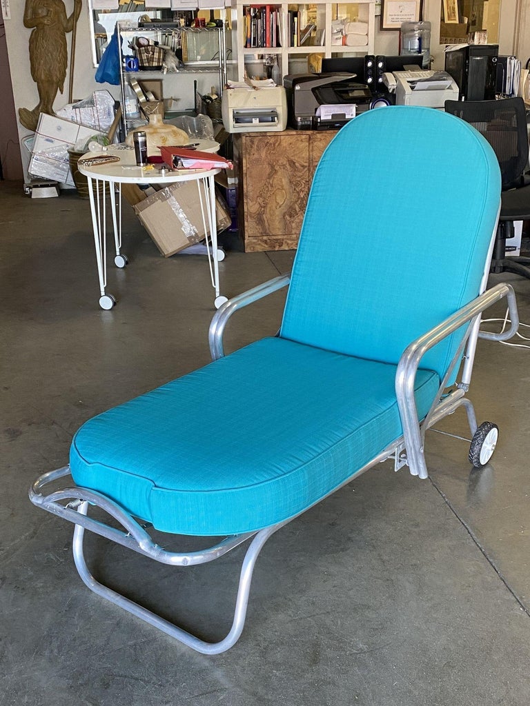 Aluminum Patio/Outdoor Adjustable Recliner Chase lounge