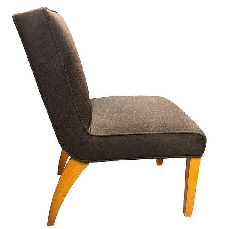 Pair of Mid-Century Thonet Inspired Bentwood Slipper Chairs