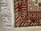 Post War Persian Style Runner Hand Loom 1950s Rug Runner