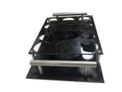 Aluminum and Bakelite Drink holder Tray by Aero-Art Los Angeles