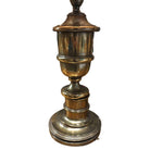 Hollywood Regency Brass Stiffel Style Table Lamp w/ Shade