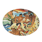 10" Eugene Savage "Festival of the Sea" Dinner Plate By Lynn Krantz Dish Books