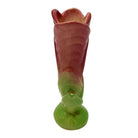 Mid Century Calla Lilly Pink Green Bud Vase by Shawee Pottery