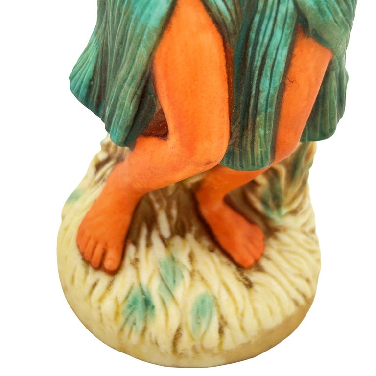 Hawaiian Distilleries Ceramic Hula Girl Dancer Rum Decanter Bottle 1976