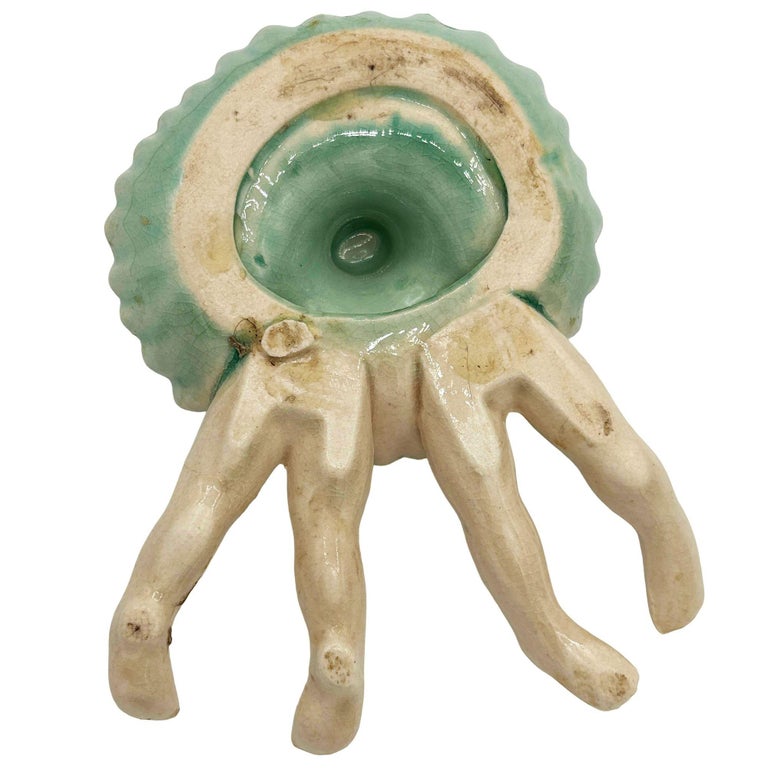 "Strip Tease- Eye Appeal" Beachcomber Ceramic Ashtray by Dorothy Kindell