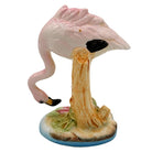 Mid-century Pink Flamingo Ceramic Tabletop Statue By Norcest