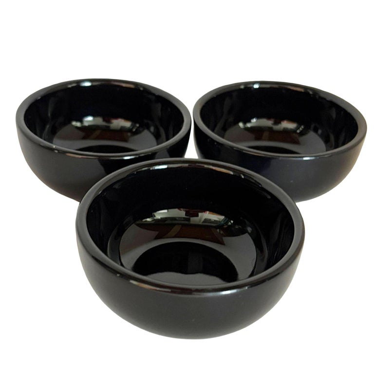 Neo Art Deco Black Bowl & Coffee Mug 26 Piece Serverware Set by Waechtersbach