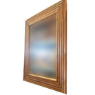 Restored 1948 Seven-Strand Rattan Mirror by Tropical Sun Rattan Co, 3 Available