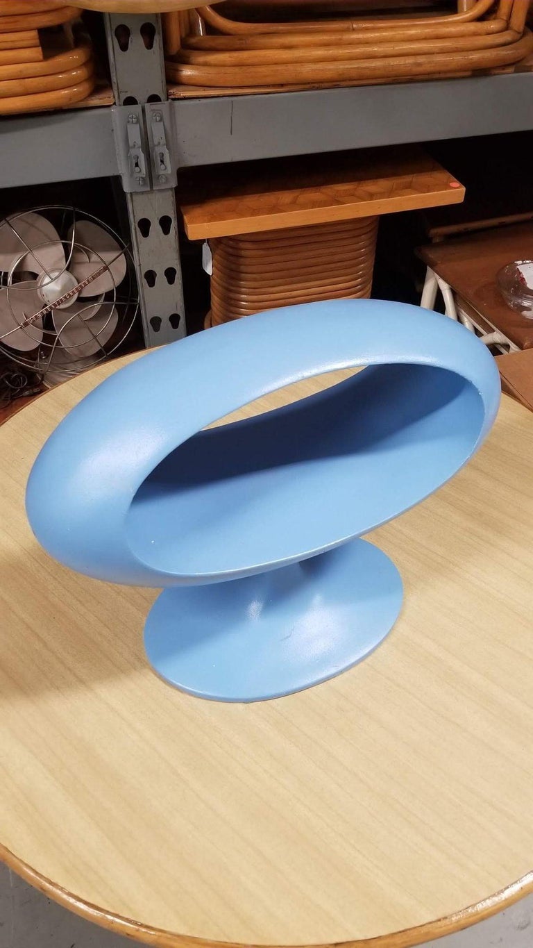Y2K Space Age Mod Side Pedestal Table by William Emmerson