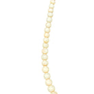 Hand shapped Angel Skin Coral Beaded Rope Tie Necklace