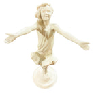 1916 " The Good Fairy" Spelter Metal Nymph Statue by Jessie McCutcheon Raleigh