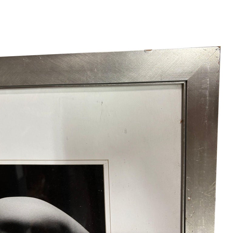 Framed Black and White Photography Print of Nude Figure