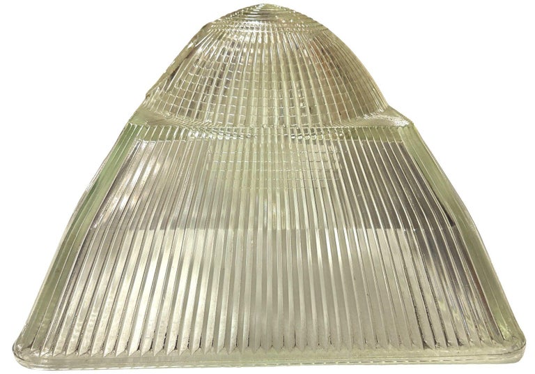 Holophane Glass Ceiling Pendant Light Shade
