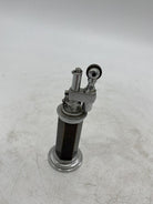 Green and Silver "Column" Petrol Table Chain Lighter by Daltis