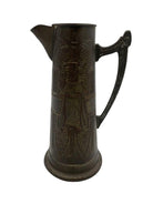 Late Victorian Austrian Bronze Art Nouveau Pitcher