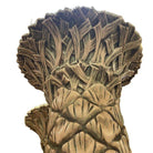 10-Foot Fiberglass Art Deco Grand Palm Tree Architectural Column, 2 Available