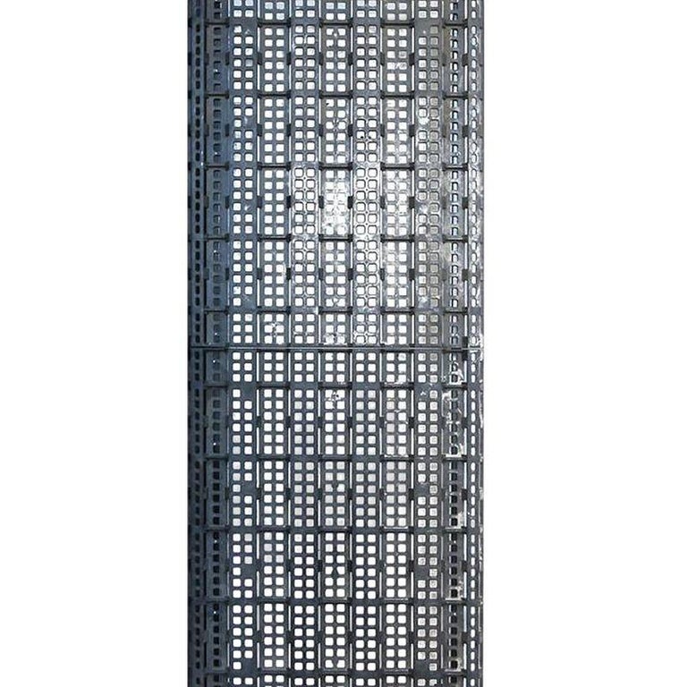 Unique 8' Tall Post Modern Resin Composite Industrial Loft Screen Wall Divider