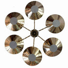 Six-Arm Austrian Chandelier, circa 1950