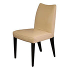 Dakota Jackson Pull Up "Iko" Sculpted Leather Side Chair