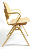 Midcentury Thonet Bent Plywood Armchairs by Joe Atkinson, Set of 5