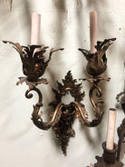 Italian Baroque Candelabra Style Wall Sconce, Pair